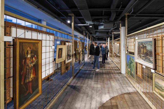 Maastricht Museum exhibition corridor
