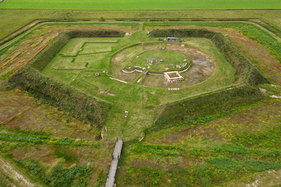 Overblijfselen van het Kasteel van Wouw
