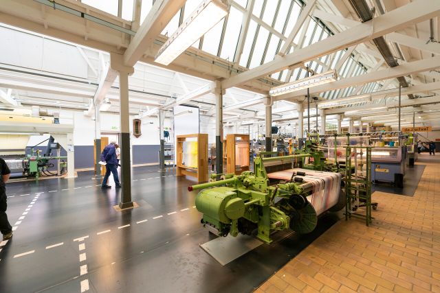 Textielmuseum in Tilburg machine