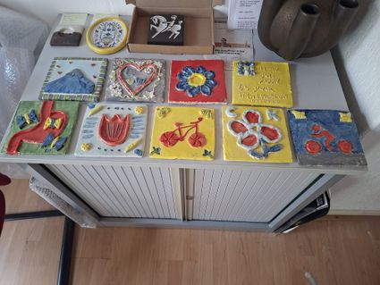 Wall of fame tegels