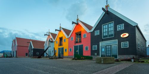 Kleurige huisjes
