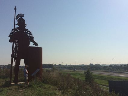 Levensgroot Romeinenbeeld bij Alphen a/d Rijn