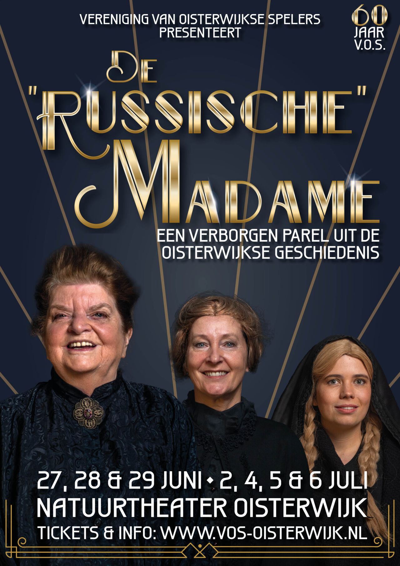 Theatervoorstelling Russische Madame door V.O.S.  in Natuurtheater
