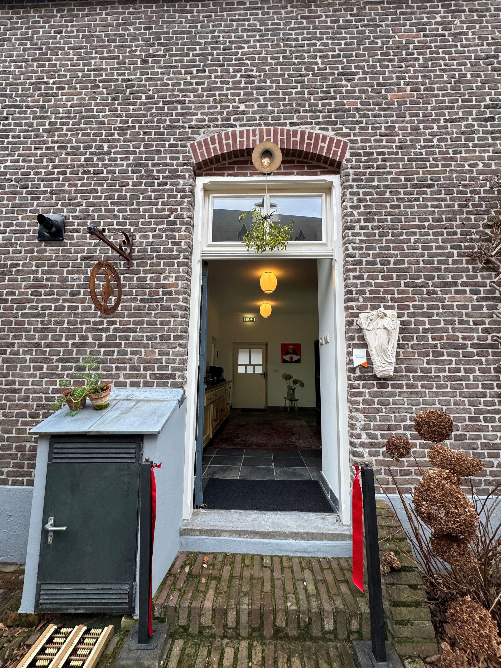 ingang van de B&B
