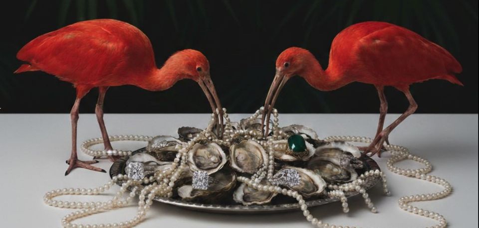 Food Diamonds en Pearls affice diner