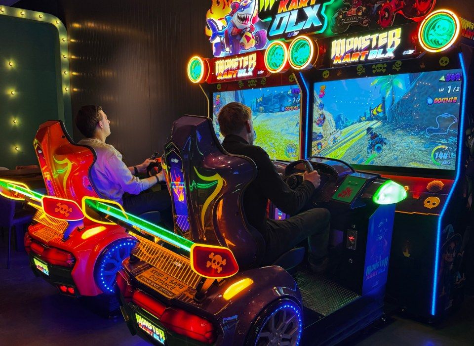 PostArcade in Posta7 Tolbert: 23 arcadekasten en onbeperkt spelen.