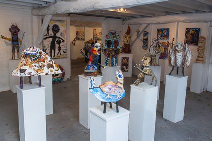 Atelier van in juli overleden deelnemer