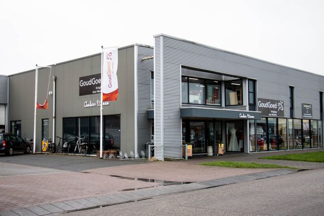 Buitenkant van de winkel