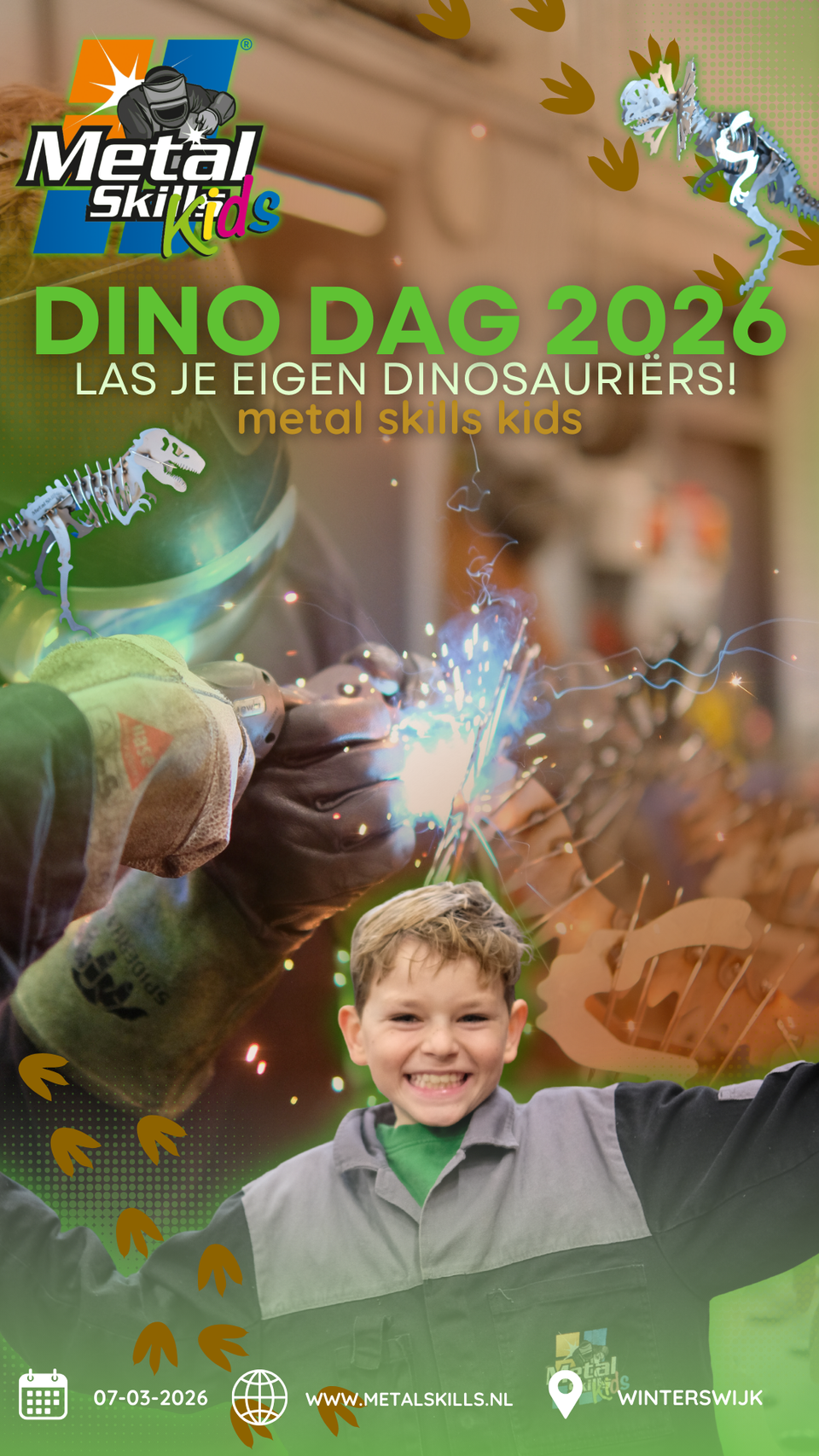 Workshop | Dino Dag Special 2026 – Metal Skills Kids
