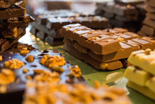Foto van chocolade