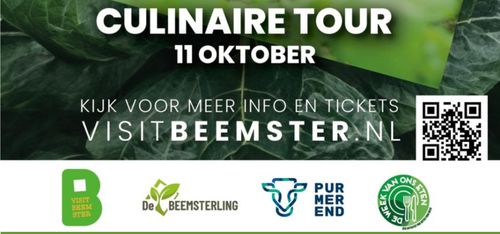 Culinaire tour Beemster 2026