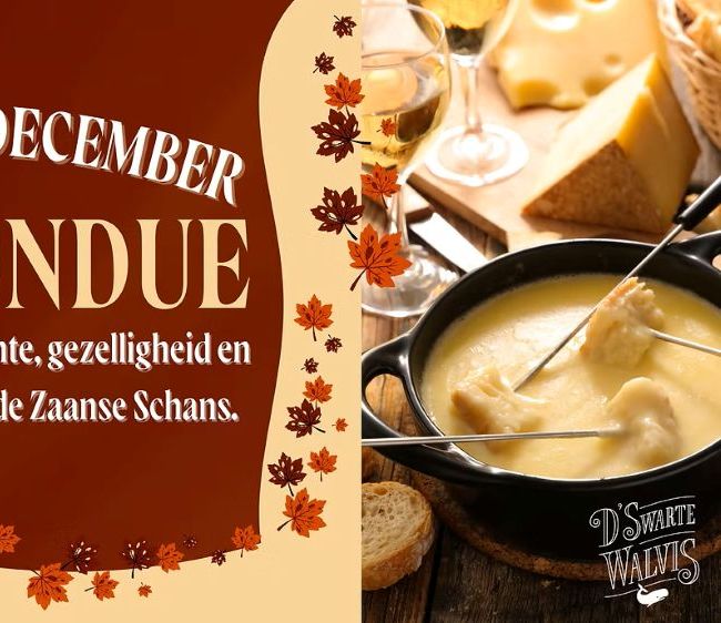 Kaasfondue de Hoop op D'Swarte Walvis