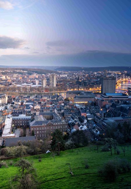 Liege view evening