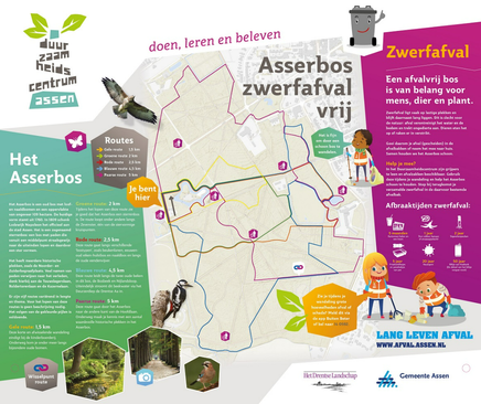Asserbos - paaltjesroute groen | Dit is Assen