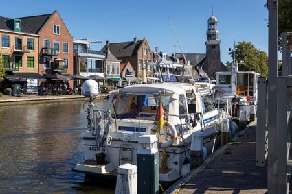 Duitse kruiser in centrum Lemmer