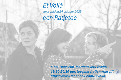 Concert 'een Ratjetoe' van 'Et Voilà'