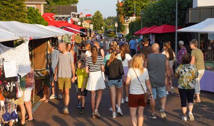Bezoekers van de Puttense Braderie