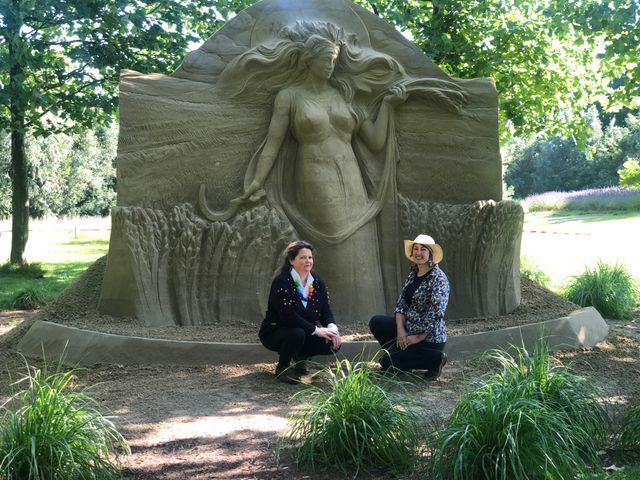 Expositie | Zandsculptuur Rosenhaege
