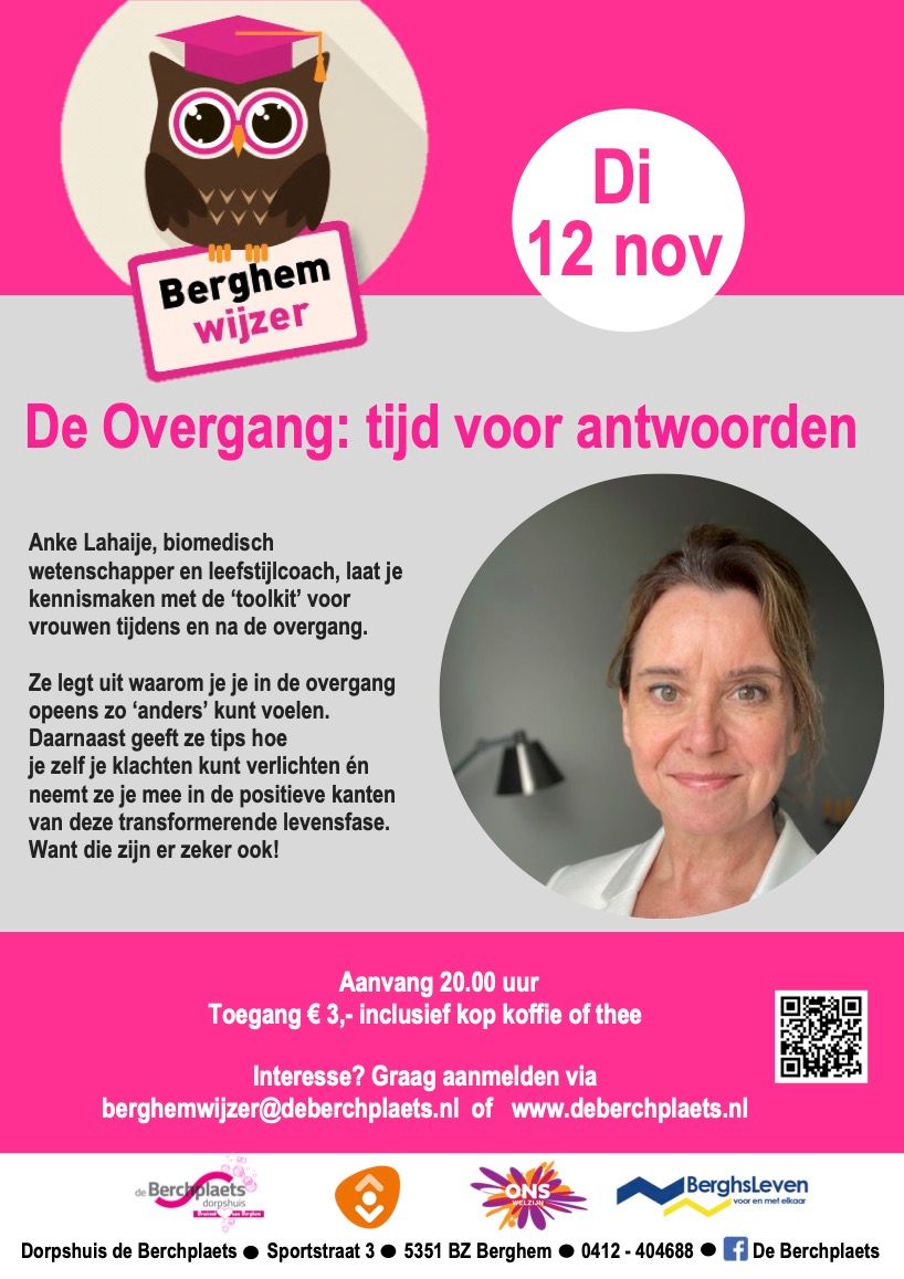 Poster lezing Berghem Wijzer