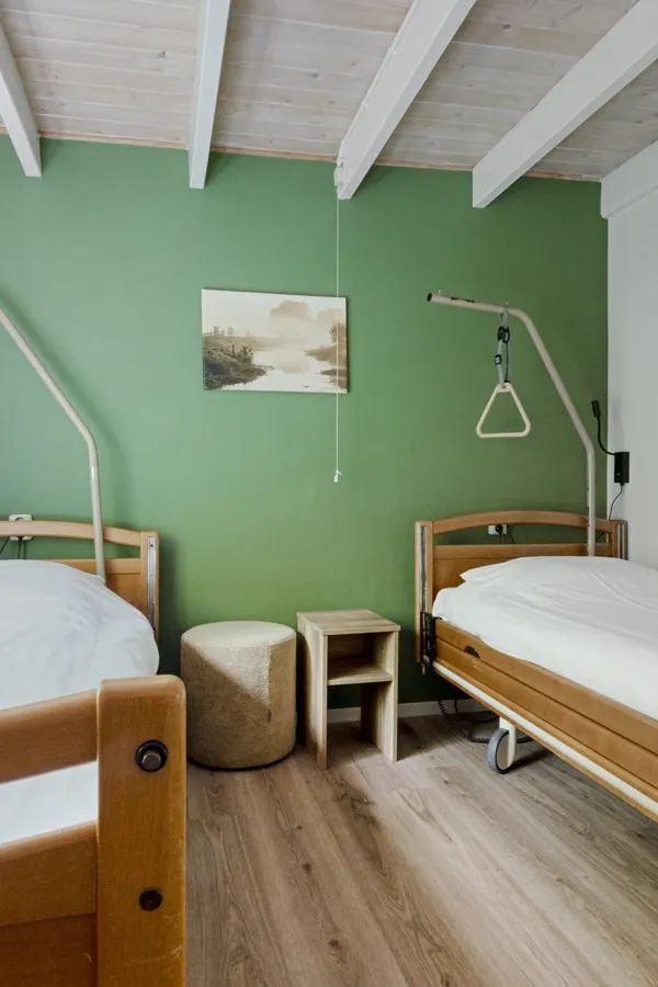 Rolstoel toegankelijke slaapkamer