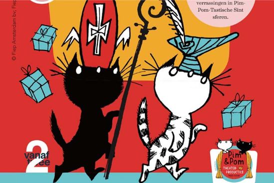 Pim & Pom op naar pakjesavond (2+)