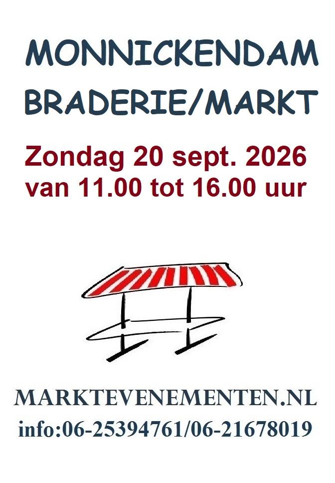 poster monnickendam Nazomermarkt