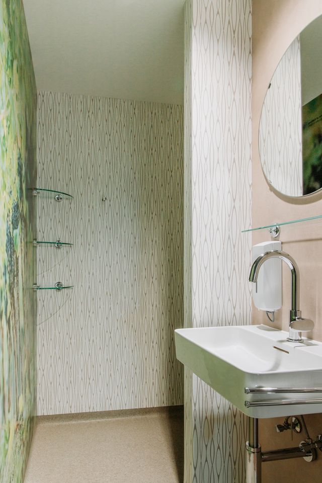 comfortabele badkamer van het Oosterchalet