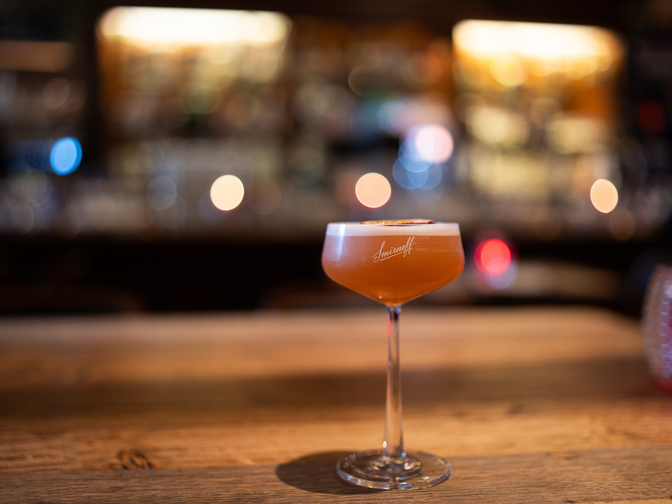 Pornstar martini bij restaurant de Waag in Delft