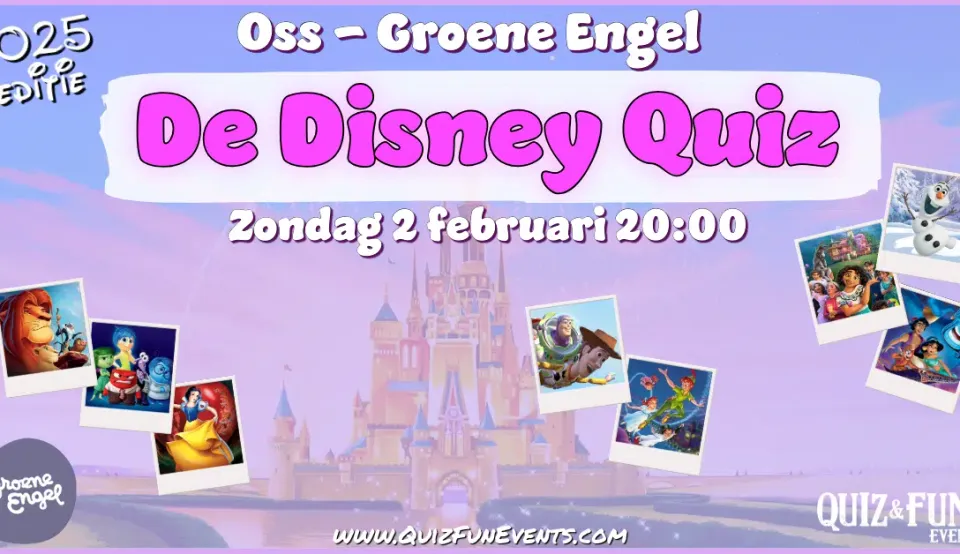 Special: Pubquiz: Disney Quiz / Groene Engel