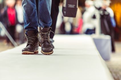 Schoenen op catwalk