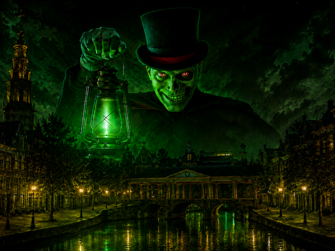 Spooktocht Leiden