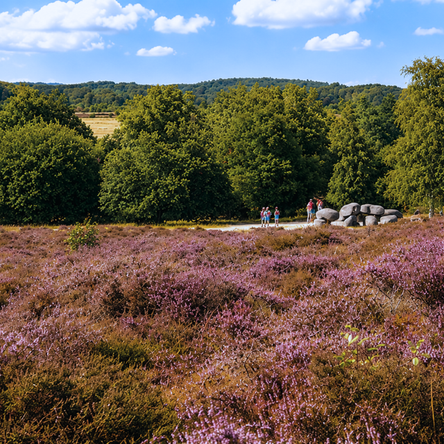 Holtingerveld in bloei