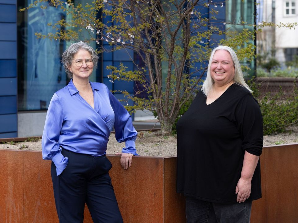 Ingrid en Mireille van het Delft Convention Bureau