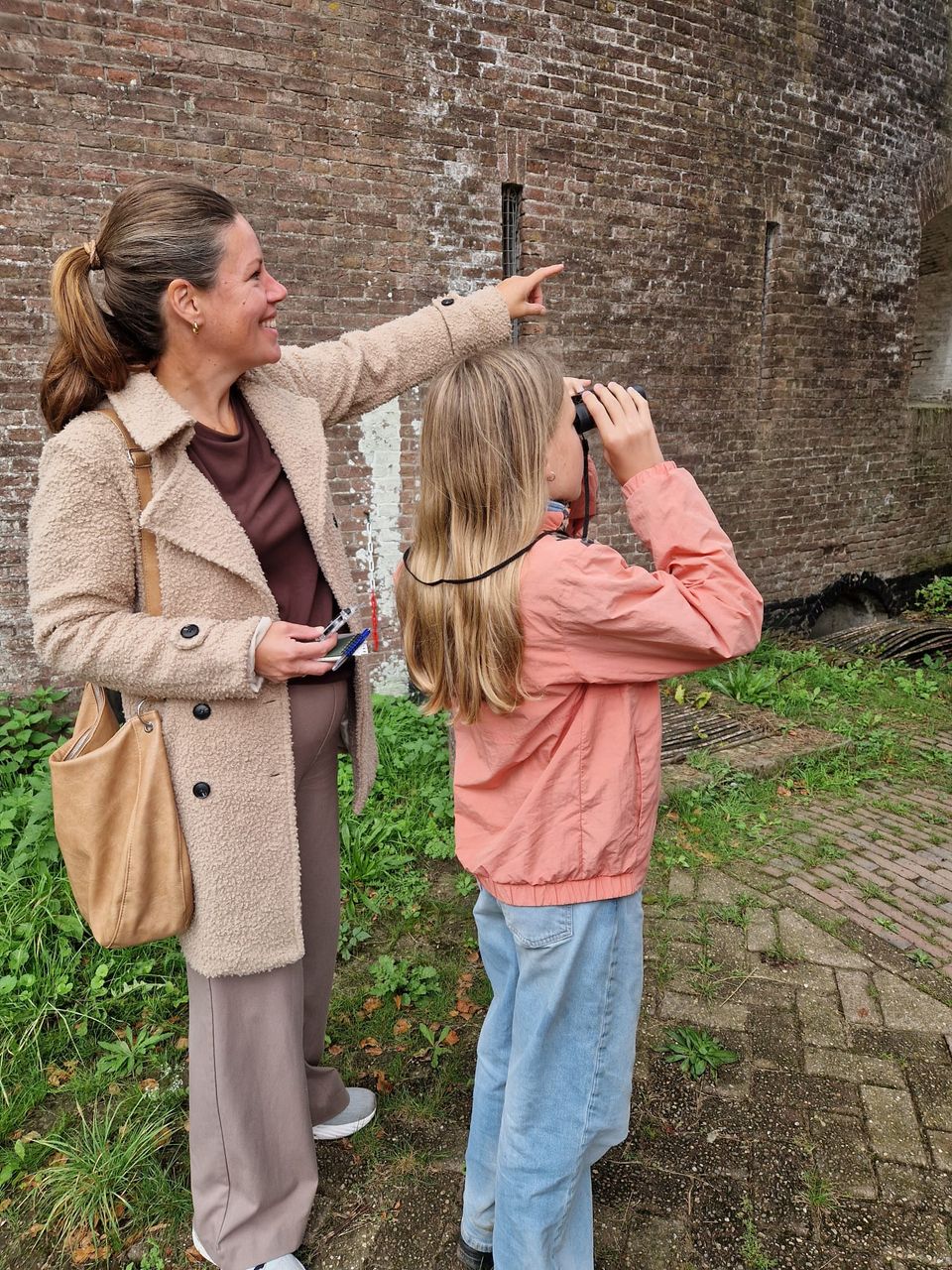 Deelnemers escapetocht Fort Everdingen