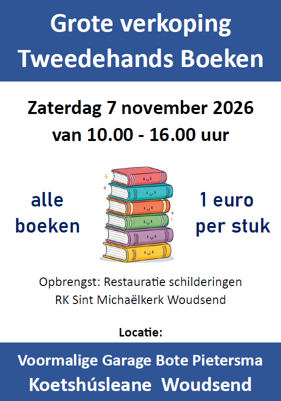 Grote verkoping tweedehands boeken
