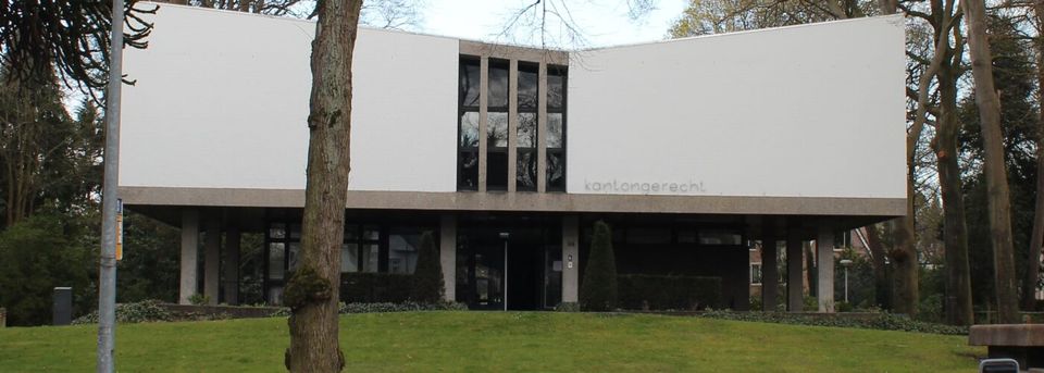 Pand van het voormalige Kantongerecht in Hilversum