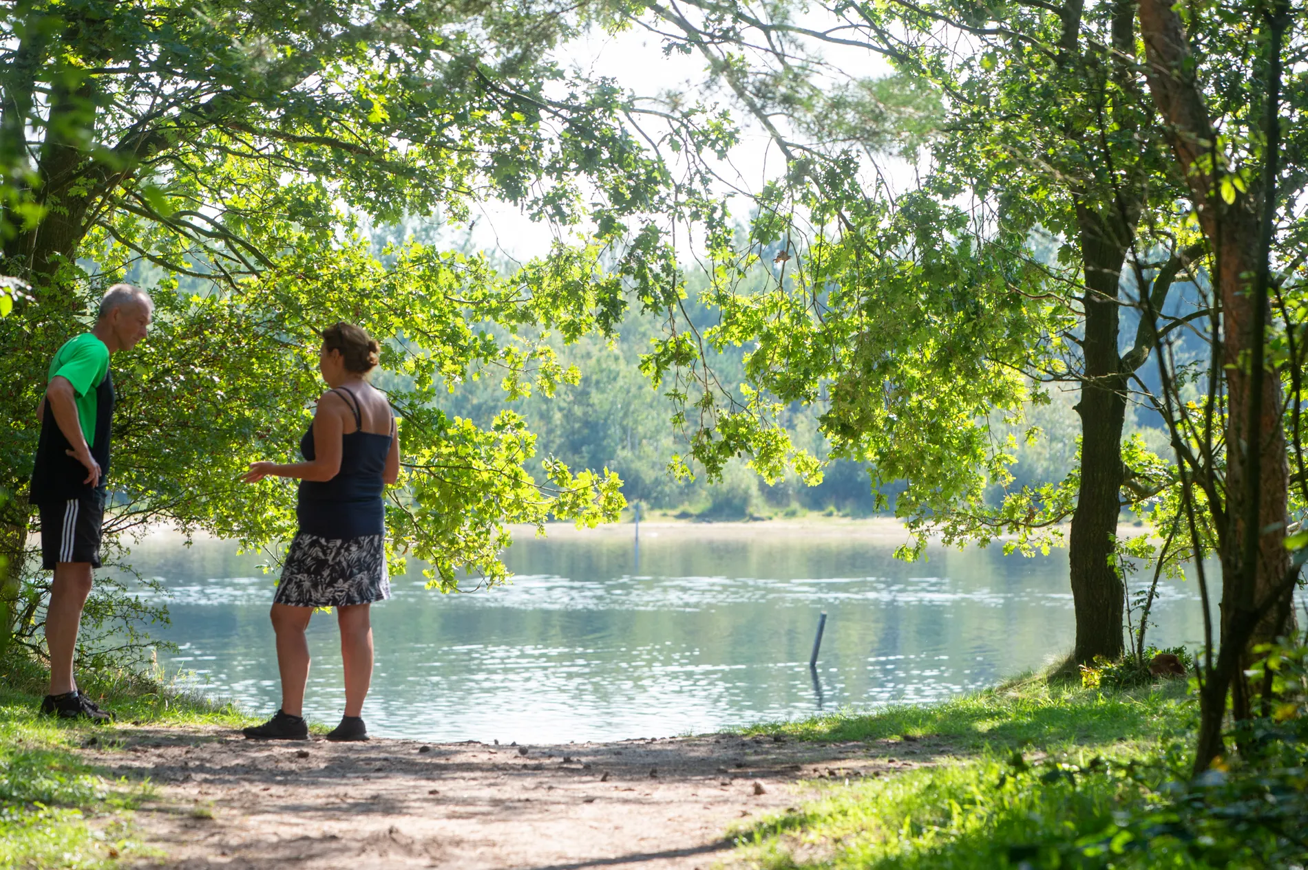 Natuurplas Canadameer in Elsloo