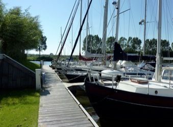 Boten in haven.