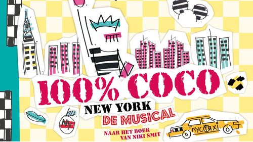 Poster van de musical 100% Coco New York
