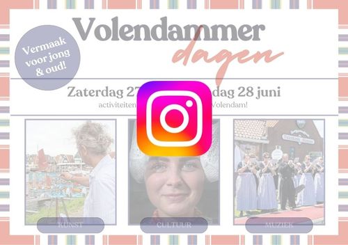 Visual Instagram video Volendammerdagen