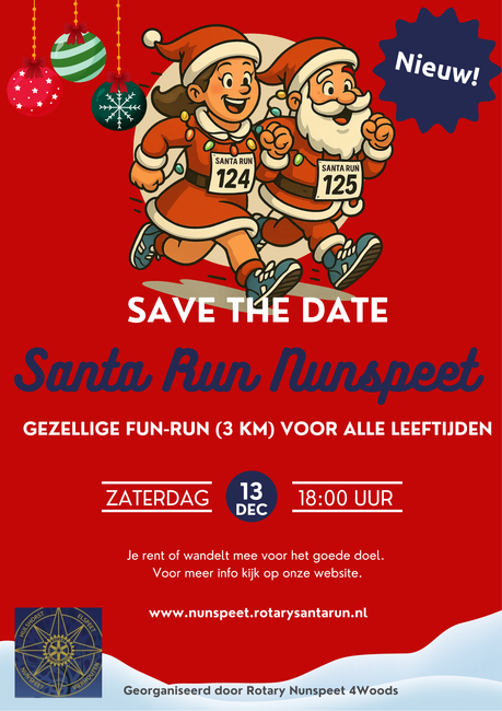 Rotary Santa Run Nunspeet