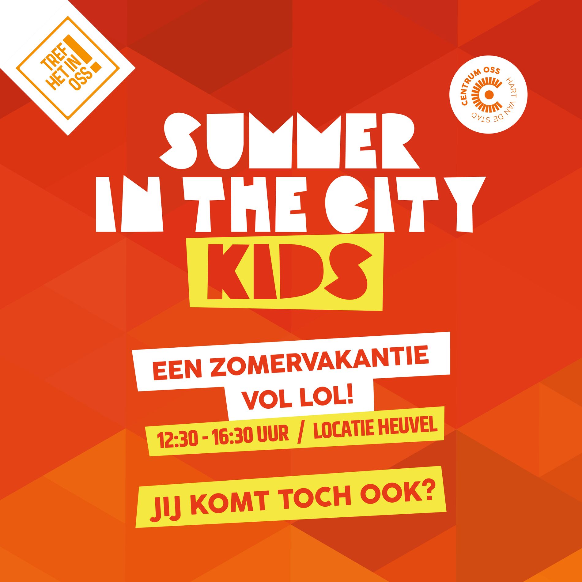 Flyer Summer in the city kids 13 juli