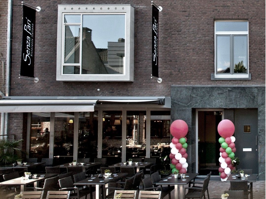 Italienisches Restaurant Senza Pari Deurne - Terasse