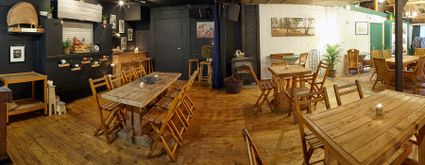 Binnenkant van De Rode Lelie in Oisterwijk.