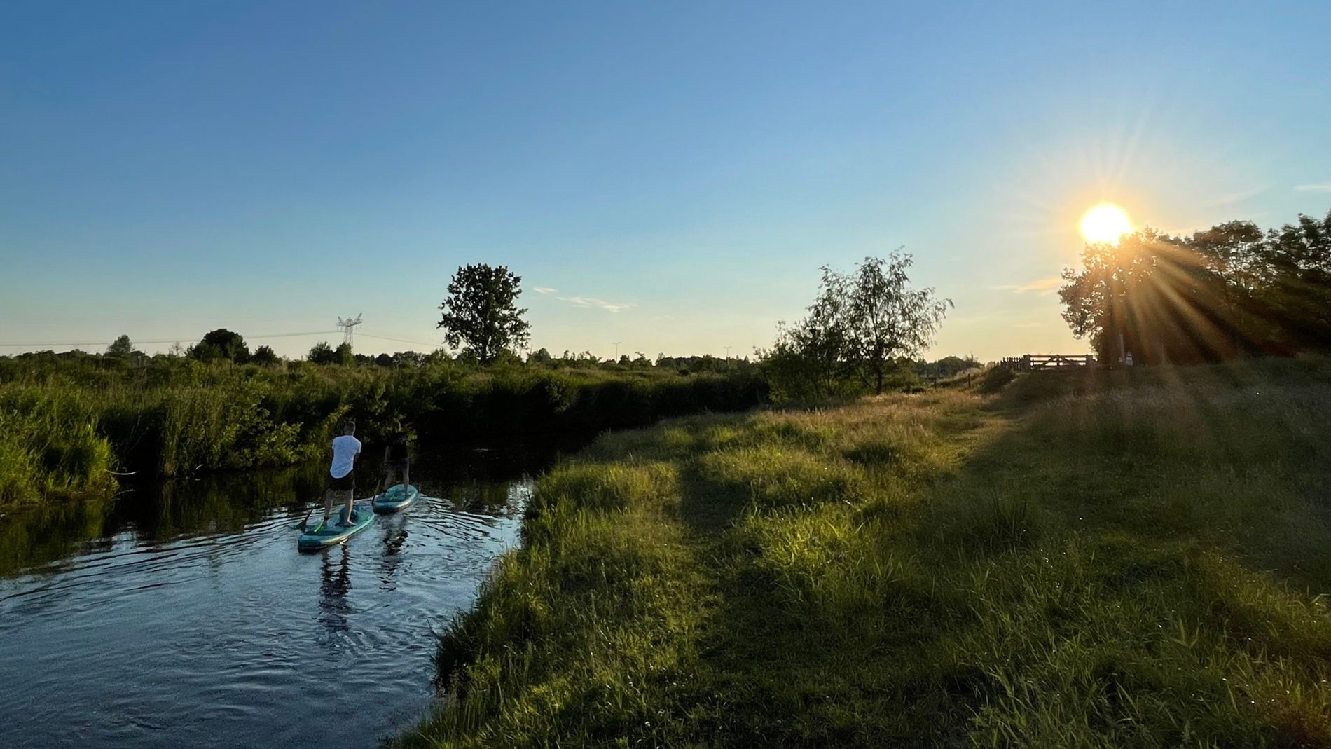 Suppen op de Aa bij Kasteel Heeswijk in Heeswijk-Dinther