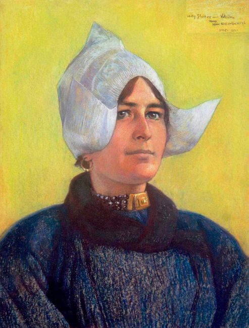 Portret van Hille gemaakt door Willy Sluiter