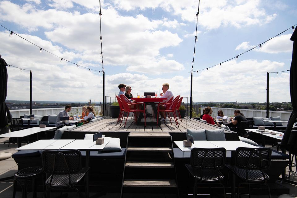 Bold Rooftopbar Maastricht terrace overview