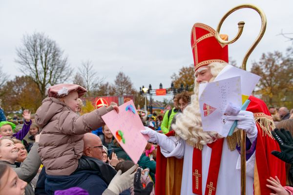 De intocht van Sinterklaas in Oirschot