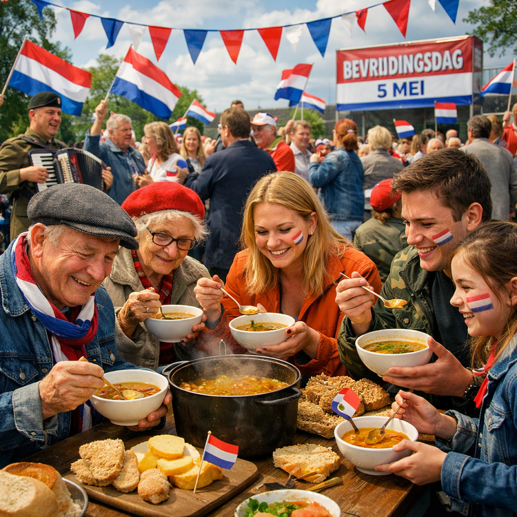 bevrijdingsdag en vrijheidssoep