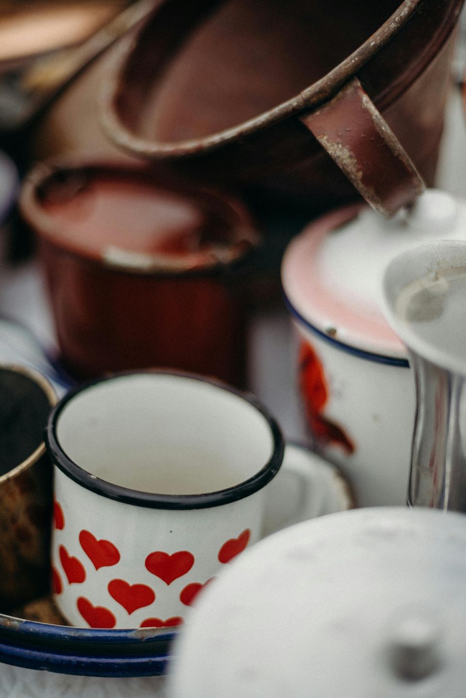 oude koffiemokken
